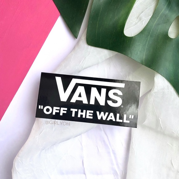 VANS Off The Wall Sticker - Picture 1 of 1
